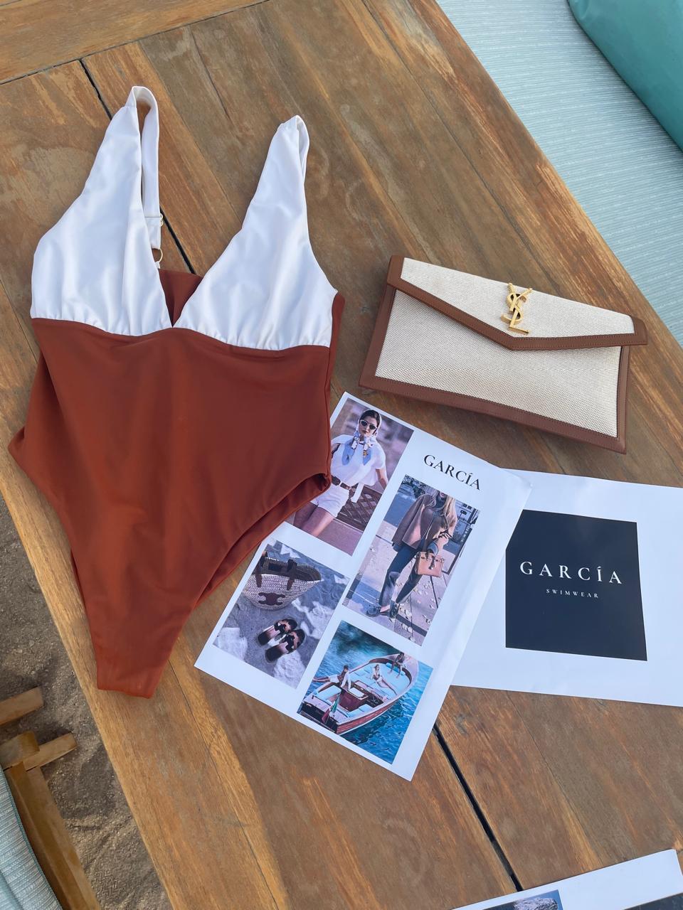 Capri V-Neck Swimsuit
