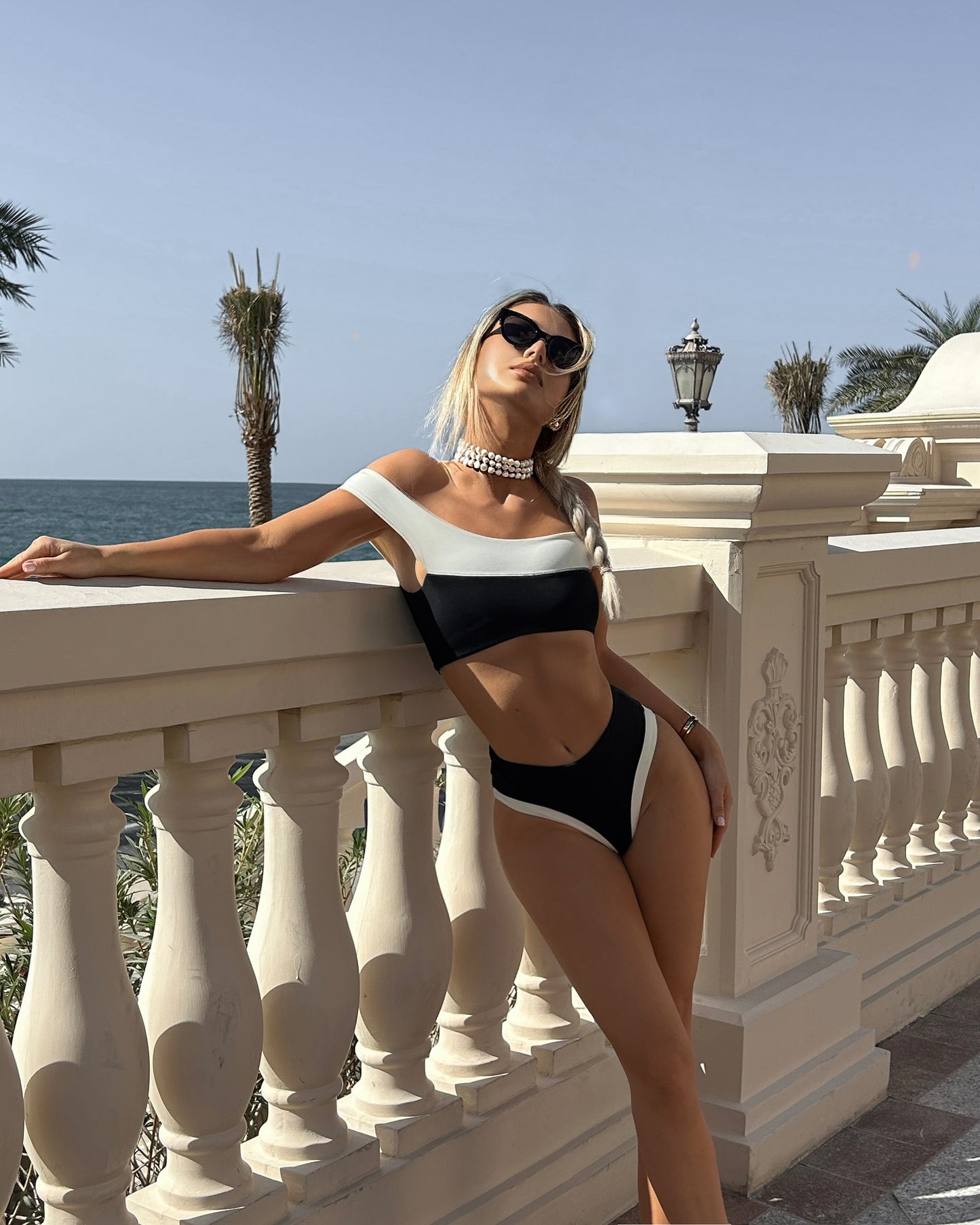 Reversible Monaco Off Shoulder Bikini Top