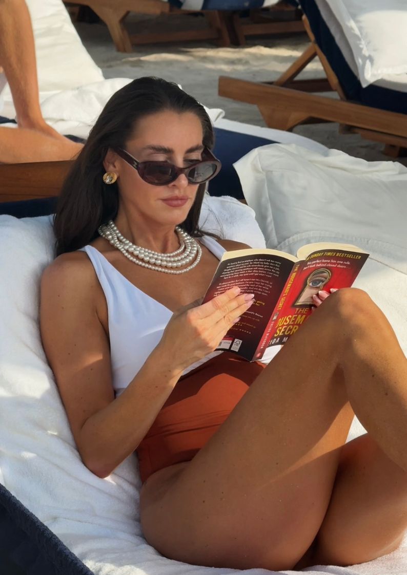 Capri V-Neck Swimsuit